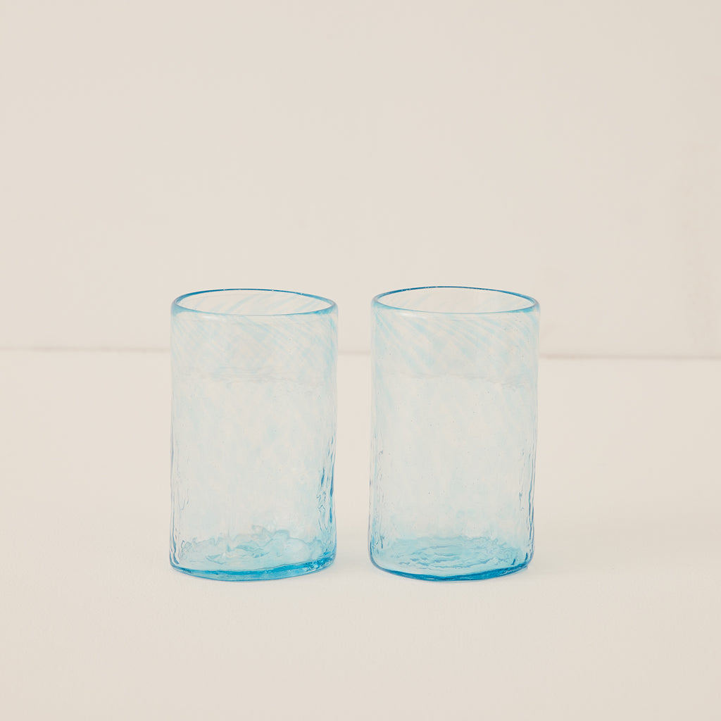 Goodee-Xaquixe-Large Tumbler, set of 2 - Color - Turquoise