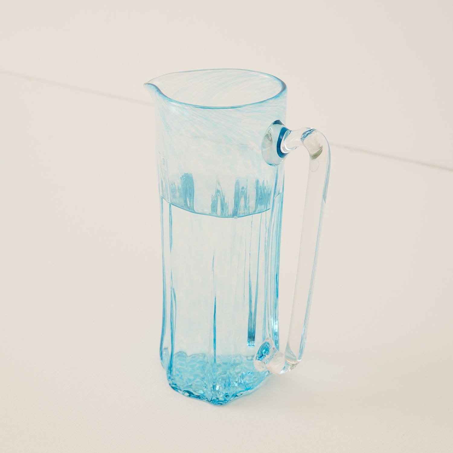 Clear Large Glass Pitcher / Xaquixe / Butaque