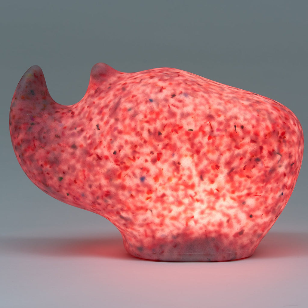 Goodee-Ecobirdy-Rhino Lamp Bulb - Color - Strawberry