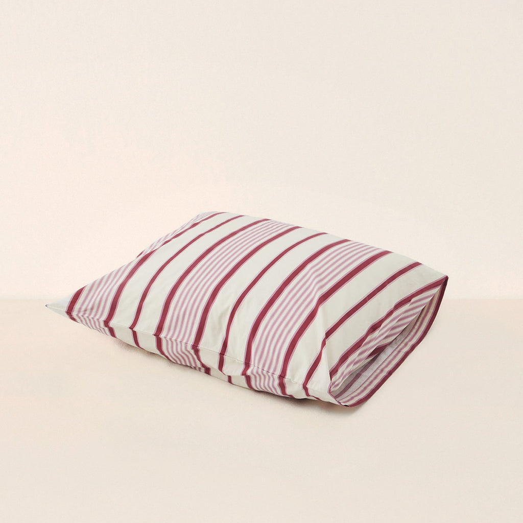 Goodee-Tekla-Pillow Sham - Color - Pink Mattress Stripes