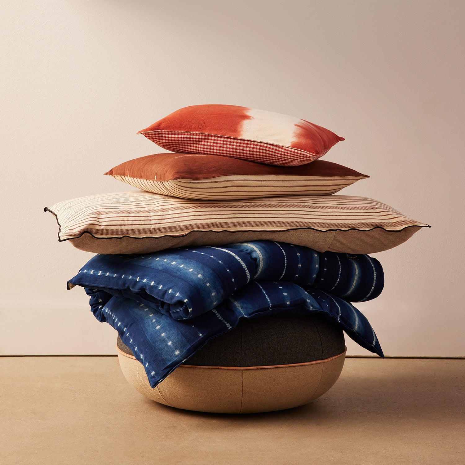 Kapok floor cushion top