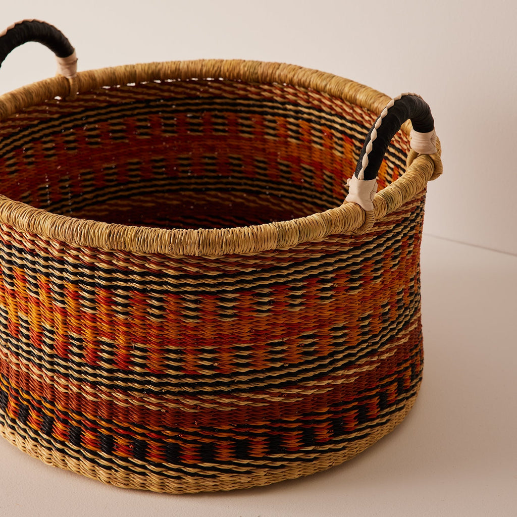 Goodee-Baba Tree-Short Basket (Medium) - Color - Multi Yellow