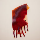 Goodee-Ezcaray-Tie-Dye Scarf - Color - Garnet